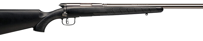 Savage Arms 96915 B.MAG  Full Size 17 WSM 8+1 22" Matte Heavy Barrel, Matte Drilled & Tapped Stainless Steel Receiver, Matte Black Fixed Synthetic Stock, Right Hand