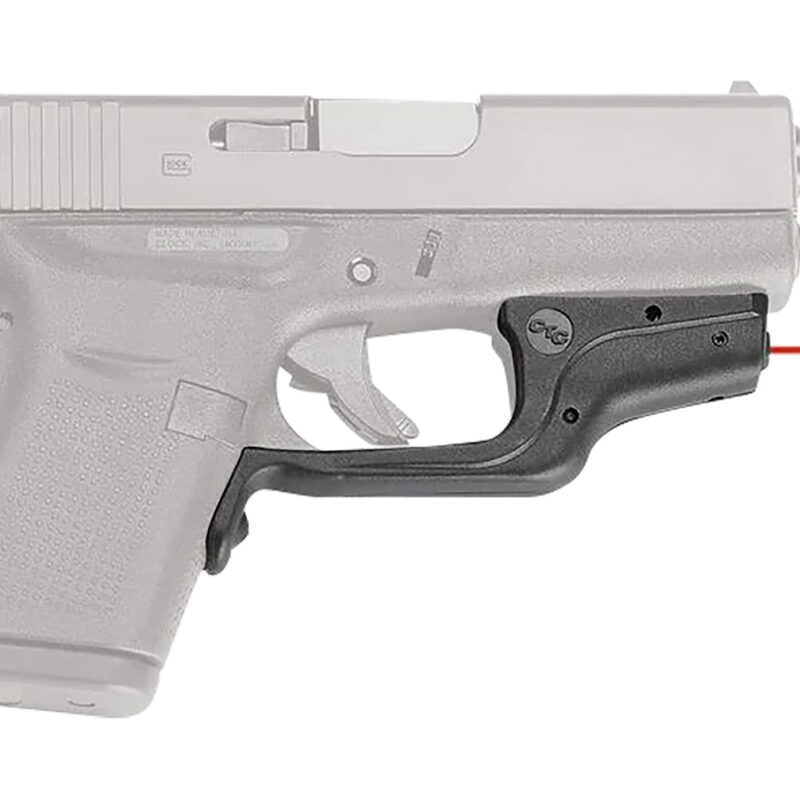 Crimson Trace 0143801 LG-443 Laserguard  Black Red Laser Glock 42/43/43X/48