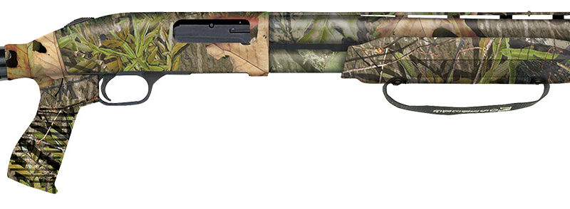 Mossberg 53265 500 Tactical 12 Gauge 5+1 3" 20" Vent Rib Barrel, Dual Extractors, Overall Mossy Oak Obsession, Synthetic 6 Position Stock w/Shell Holder,  Includes X-Factor Ported Choke