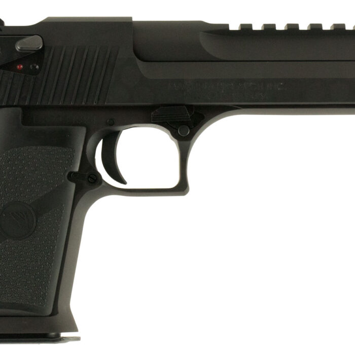 Magnum Research DE44IMB Desert Eagle Mark XIX 44 Rem Mag 6" with Muzzle Brake 8+1 Matte Black Carbon Steel Frame & Slide Black Rubber Grip