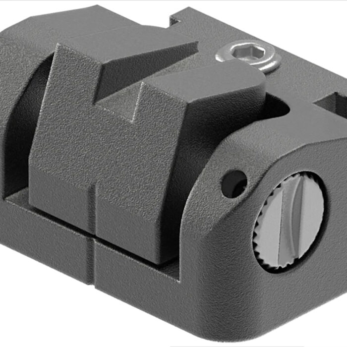 Leupold 120058 DeltaPoint Pro Rear Iron Sight Co-Witness, Black Aluminum