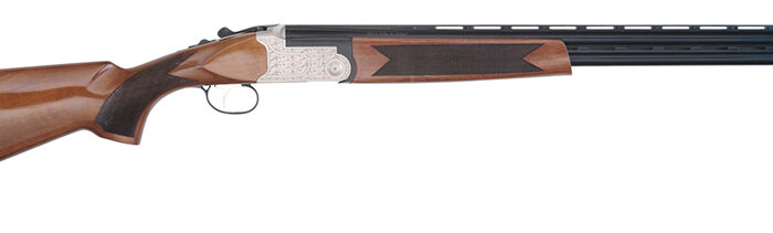 TriStar 30288 Setter S/T  28 Gauge 28" 2rd 2.75" Silver Engraved Rec Semi-Gloss Turkish Walnut Stock Right Hand (Full Size) Includes 5 MobilChoke