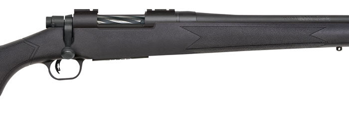 Mossberg 27864 Patriot  308 Win 5+1 22" Fluted Barrel w/Recessed Match Crown, Matte Blued Metal Finish, Spiral-Fluted Bolt, Synthetic Stock, Drop Box Magazine, Adjustable LBA Trigger