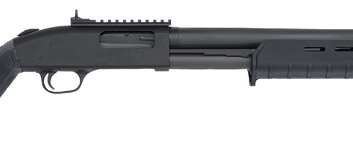 Mossberg 51773 590A1 Tactical 12 Gauge 3" 8+1 20" Parkerized Heavy-Walled Barrel Black Rec Black Fixed Magpul SGA/MOE Stock Right Hand