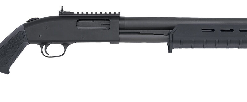 Mossberg 51773 590A1 Tactical 12 Gauge 3" 8+1 20" Parkerized Heavy-Walled Barrel Black Rec Black Fixed Magpul SGA/MOE Stock Right Hand