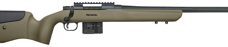 Mossberg 27697 MVP LR 308 Win,7.62x51mm NATO 20" Threaded Barrel 10+1 Blued Blued OD Green Fixed Benchrest w/Adjustable Comb Stock