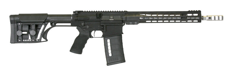 ArmaLite AR103GN13 AR-10 Competition 308 Win 25+1 13.50" Barrel, Black Hard Coat Anodized Receiver,  Adjustable Luth-AR MBA-1 Stock, Optics Ready