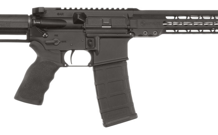 ArmaLite M153GN13 M-15 Competition 223 Rem/5.56x45mm NATO  30+1 13.50" Barrel, Black Hard Coat Anodized Receiver, Adjustable Luth-AR MBA-1 Stock, Optics Ready