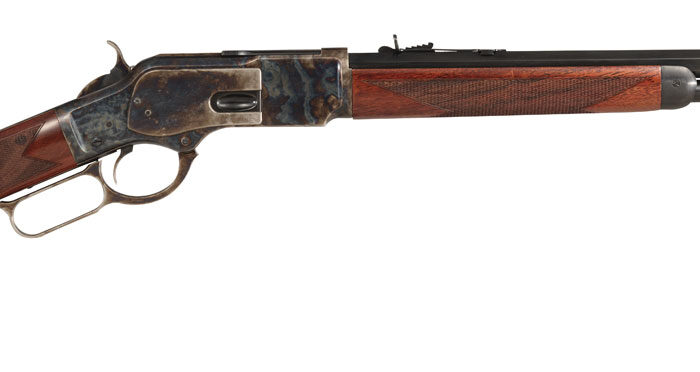 Taylors & Company 550220 1873  Lever Action 357 Mag Caliber with 10+1 Capacity, 20" Blued Barrel, Color Case Hardened Metal Finish & Checkered Walnut Stock Right Hand (Full Size)