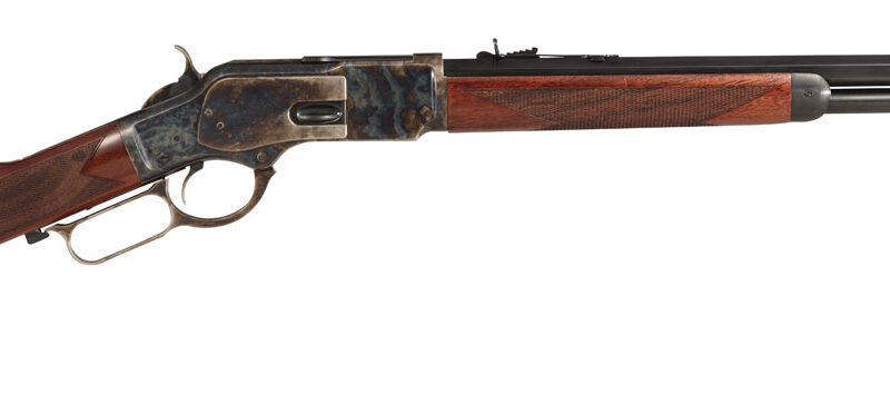 Taylors & Company 550220 1873  Lever Action 357 Mag Caliber with 10+1 Capacity, 20" Blued Barrel, Color Case Hardened Metal Finish & Checkered Walnut Stock Right Hand (Full Size)