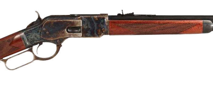 Taylors & Company 550221COM 1873 Comanchero 45 Colt (LC) Caliber with 10+1 Capacity, 20" Blued Barrel, Color Case Hardened Metal Finish & Walnut Stock Right Hand (Full Size)