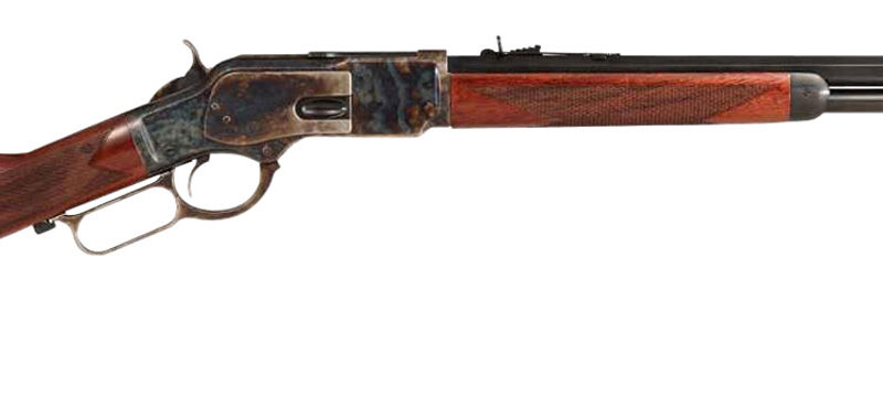 Taylors & Company 550221COM 1873 Comanchero 45 Colt (LC) Caliber with 10+1 Capacity, 20" Blued Barrel, Color Case Hardened Metal Finish & Walnut Stock Right Hand (Full Size)