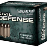 Liberty Ammunition LACD45031 Civil Defense 45Colt 78gr Lead Free Fragmenting Hollow Point 20 Per Box/50 Case 1 98422