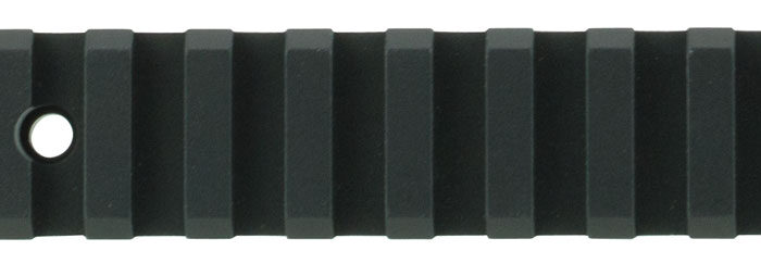 Talley PSO258700 Remington 700 Picatinny Rail  Black Anodized Short Action 0 MOA
