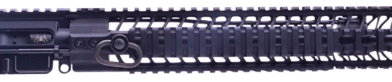 Spikes STU5035S2S Complete Upper  5.56x45mm NATO 16" Black Phosphate/Midlength Barrel, 7075-T6 Aluminum Black Receiver, 12" SAR3 Free-Floating Handguard for AR-15