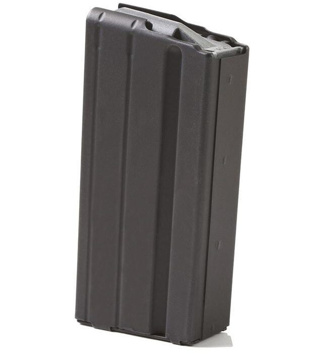 ASC AR Family Rifle Magazine Blued Follower 6.5 Grendel Black Stainless Steel 15/rd