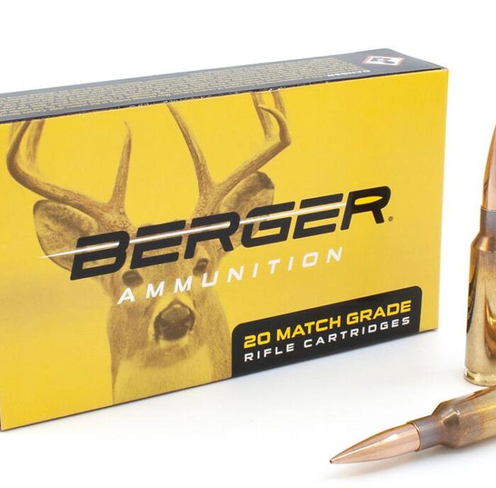 Berger Classic Hunter Rifle Ammunition 6.5mm Creedmoor 135 gr Hybrid Hunter 2851 fps 20/ct