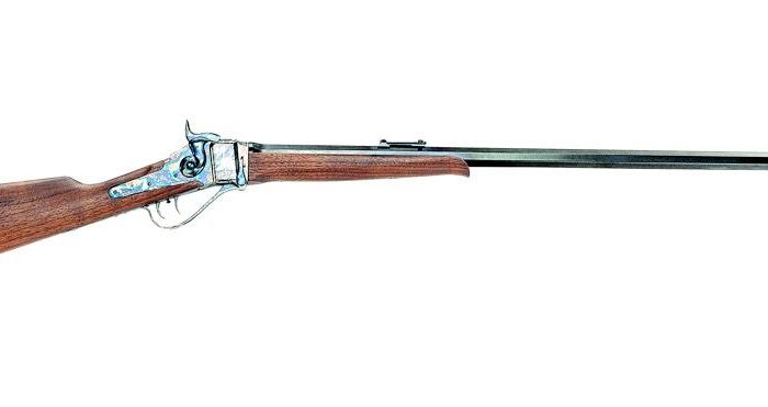 Chiappa 1874 Sharps Case Colored Rifle 45-70 Govt 1rd Capacity 32" Barrel Checkered Walnut Stock
