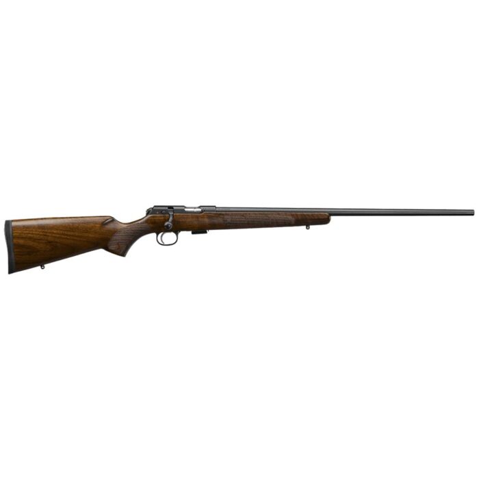 CZ 457 American .22 WMR 5rd Magazine 24.8" Barrel Blued Walnut Stock