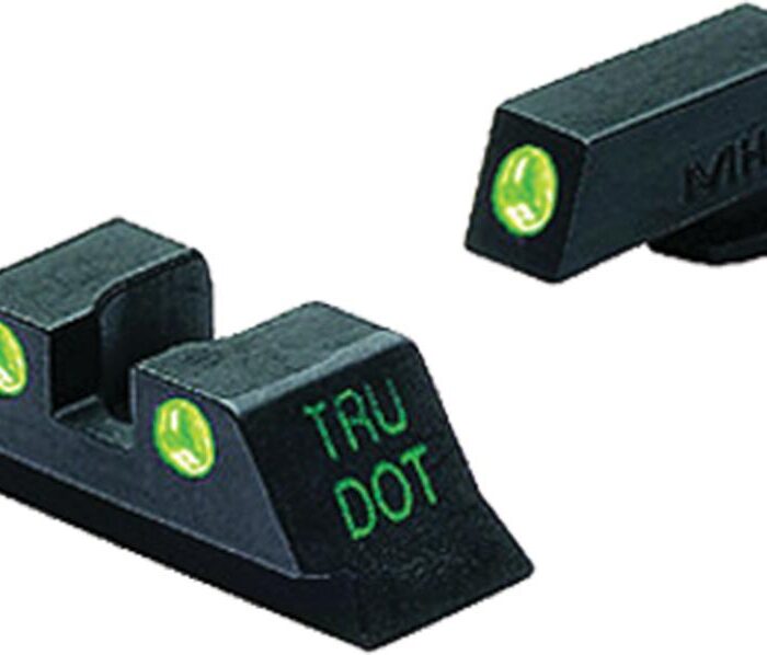 Meprolight Self Illuminated Tru-Dot Fixed Snag Free Night Sight For Glock Model 42/43