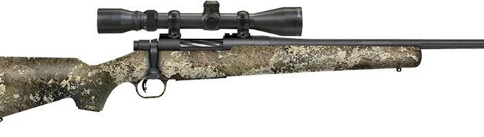 Mossberg Patriot Super Bantam 6.5 Creedmoor Rifle 5rd Magazine 20" Barrel Camo Scoped Combo
