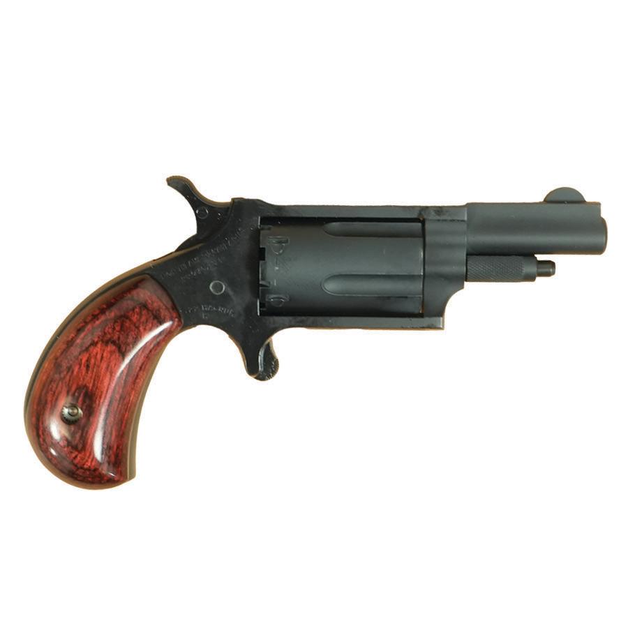 NAA 22M Mini Revolver Handgun .22 Magnum 5rd Capacity 1.625" Barrel Stealth Grey with Rose Grip 3 NAA 22M Mini Revolver Handgun .22 Magnum 5rd Capacity 1.625" Barrel Stealth Grey with Rose Grip