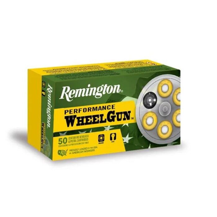 Remington Performance WheelGun Handgun Ammunition 32 H&R Mag 95gr LSWC 1020 fps 20/ct