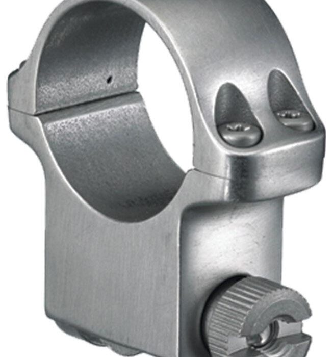 Ruger Steel Scope Ring - Single (5K) 1" High 1.062" Height - Stainless Finish