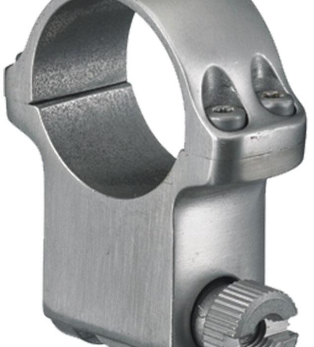 Ruger Steel Scope Ring - Single (6K) 1" Extra High 1.187" Height  - Stainless Finish
