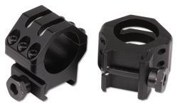 Weaver 6-Hole Aluminum Scope Rings  - Matte - 1" XX-High