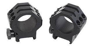 Weaver 6-Hole Aluminum Scope Rings  - Matte - 30mm Medium