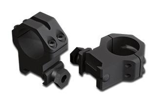 Weaver 4-Hole Skeleton Aluminum Scope Rings - Matte - 30mm - X-High