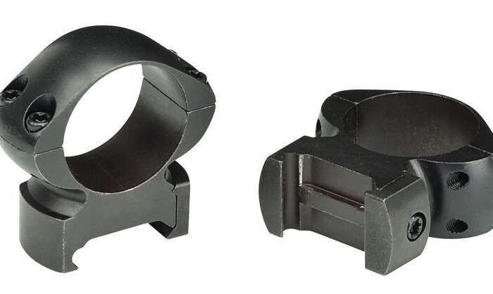 Weaver 2-Piece Grand Slam Steel Top Mount Scope Rings 30mm Medium - Matte Black