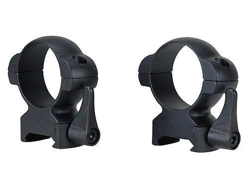 Weaver Grand Slam Leaver-Lok Top Mount Steel Scope Rings 30mm High Matte