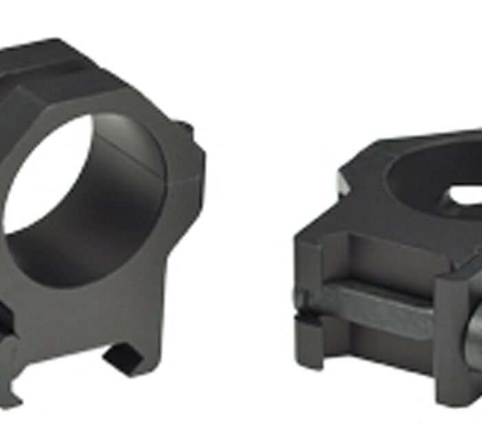 Weaver 4-Hole Tactical Picatinny Aluminum Scope Rings - Matte - 30mm Low