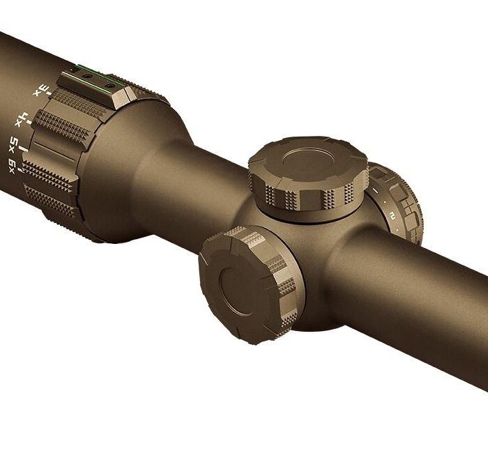 Sig Sauer TANGO6T Rifle Scope 1-6x24 30mm FFP 5.56/7.62 Horseshoe Dot Illum FDE