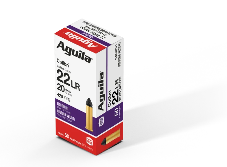 AGUILA 22LR COLIBRI 20GR 50RD BOX 20 BXS PER CS