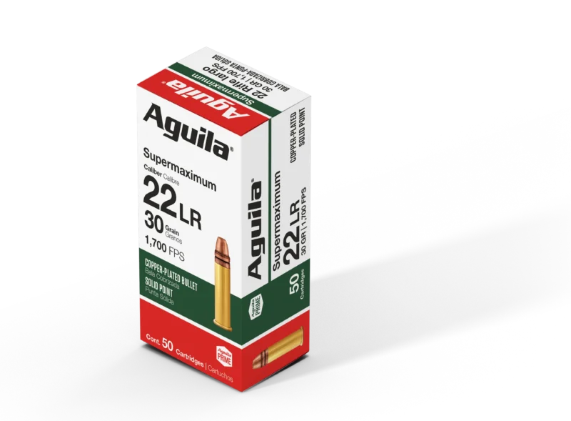 AGUILA 22LR SUPER MAX SP 30GR 50RD BX 20 BXS PER CS