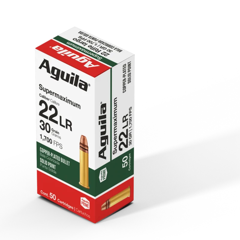 AGUILA 22LR SUPER MAX SP 30GR 50RD BX 20 BXS PER CS