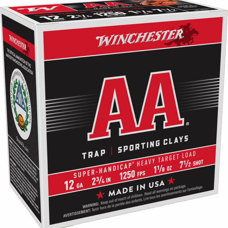 WINCHESTER SPR HNDCP 12GA 23/4 #7.5