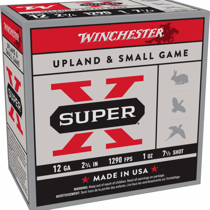 WINCHESTER SUPER X 12GA 2-3/4" 1OZ #7.5 25RDS UPLAND/SMALL GAME