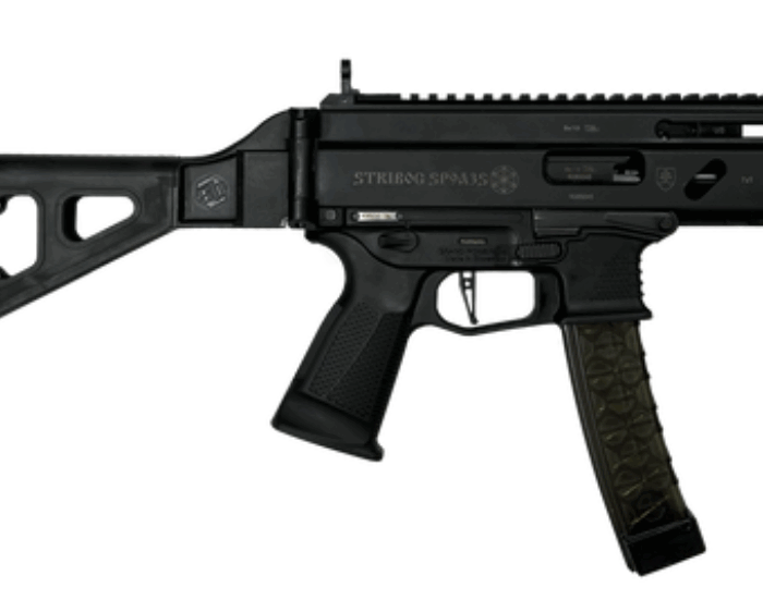 GRAND POWER STRIBOG SP9A3S 9MM SUB BLK PSTL W/SBT BRC 5" THRD BRL 3-30RD