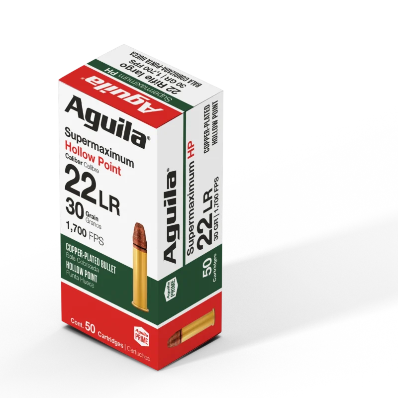 AGUILA 22 LR SUPER MAX 30GR HP 50RD 20 BXS PER CS