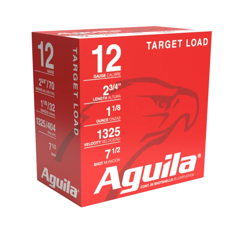 AGUILA 12G 2 3/4" 1-1/8 HV 7.5 25RD BX 10 BXS PER CS