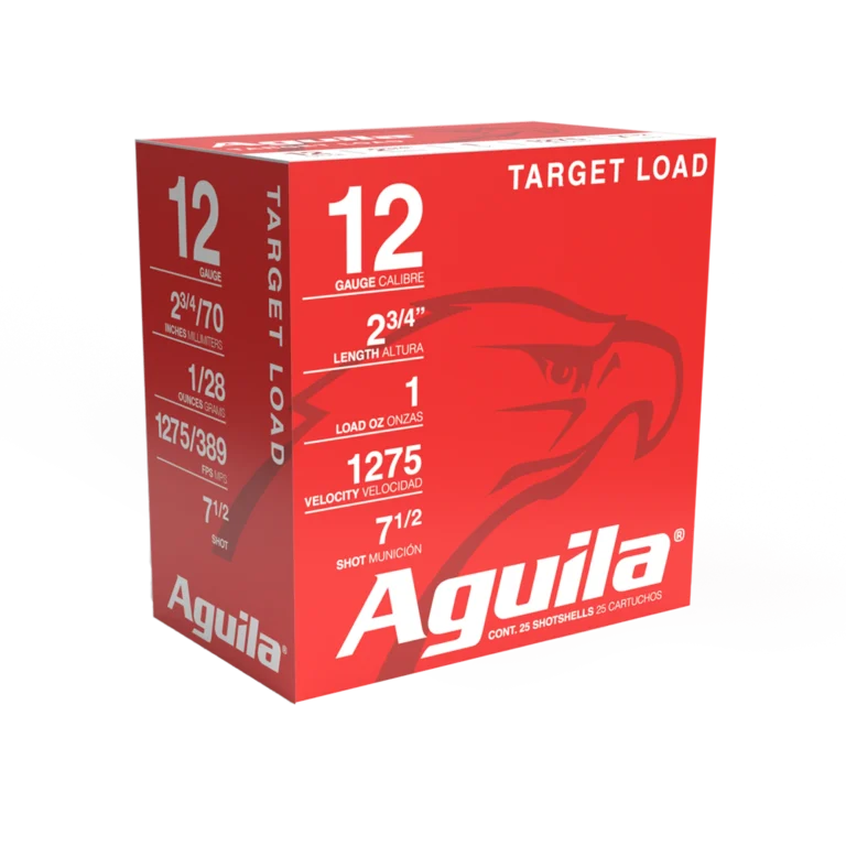 AGUILA 12GA 2 3/4" 1 OZ 7.5 25RD BX 10 BXS PER CS 1275 FPS