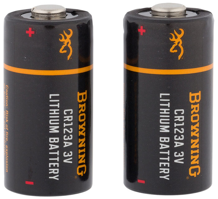 Browning 3742000 CR123A Lithium Batteries  3 Volt 1 (2 PK)