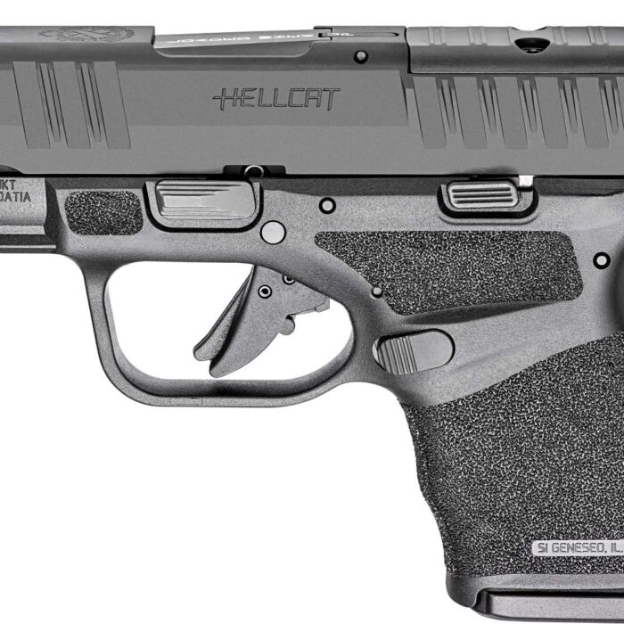 SPRINGFIELD ARMORY HELLCAT GEAR UP 24 OSP BLK 3" 9MM 5-10RD, VIRIDIAN LASER RANGE BAG  CA COMPLIANT