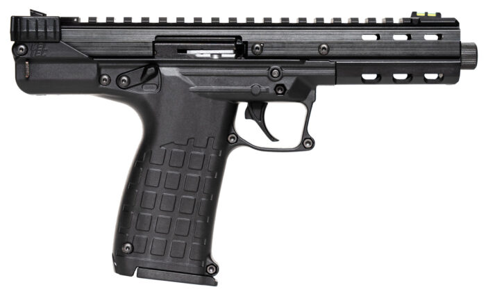 Kel-Tec CP33BLK CP33  22 LR 33+1 5.50" All Black Ported/Threaded Barrel, Serrated/Optic Ready Slide, Polymer w/Picatinny Rail Frame, Black Polymer Grip Ambidextrous