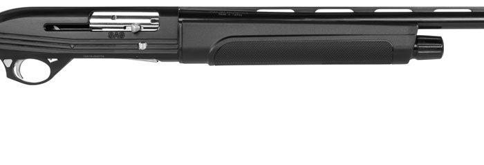 Hatfield Gun Company USA12S3 SAS  Full Size 12 Gauge Semi-Auto 3.50" 4+1 28" Blue Oxide Smooth Bore/Vent Rib Barrel, Black Aluminum Receiver, Fixed Black Synthetic Stock, Right Hand