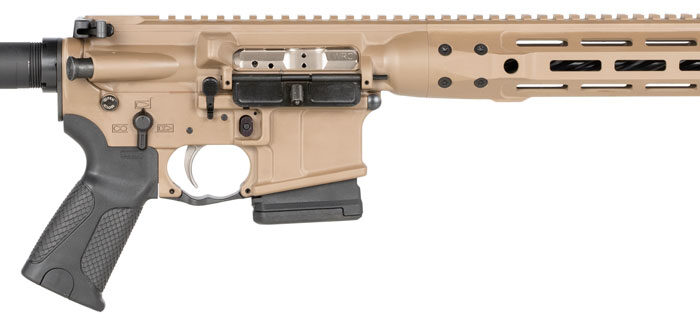 LWRC ICDIR5CK16MLCAC Individual Carbine *CA Compliant 5.56x45mm NATO 10+1 16.10" Barrel, Exclusive Flat Dark Earth Anodized Receiver, A2 Flash Hider, Adjustable Stock, Magpul MOE+ Grip, Optics Ready